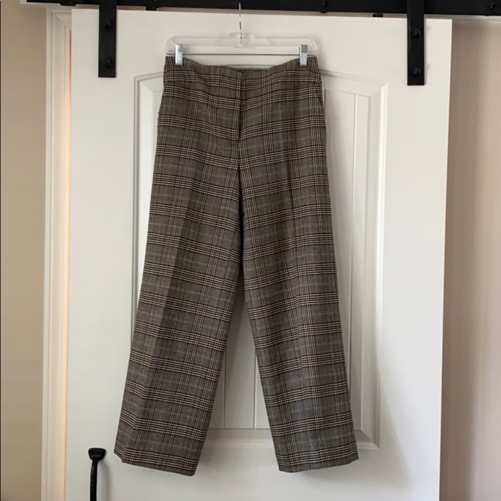 Talbots Plaid wool pants